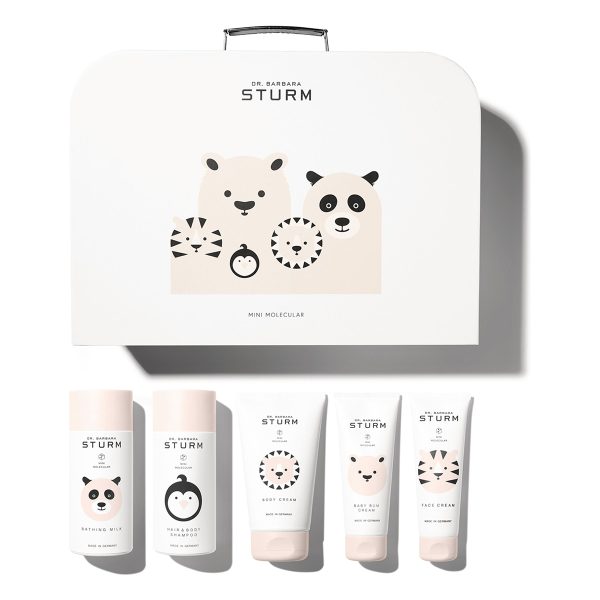 The BABY & KIDS SET includes the entire range of the Dr. Barbara Sturm Mini Molecular Collection