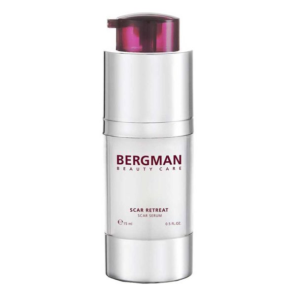 Scar Retreat Serum is one of the first products developed by Bergman Beauty Care
